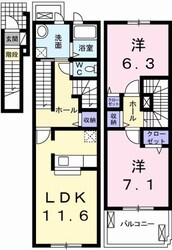 グラース・アンジュの物件間取画像